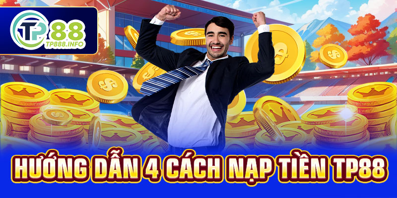 Hướng dẫn 4 cách nạp tiền TP88