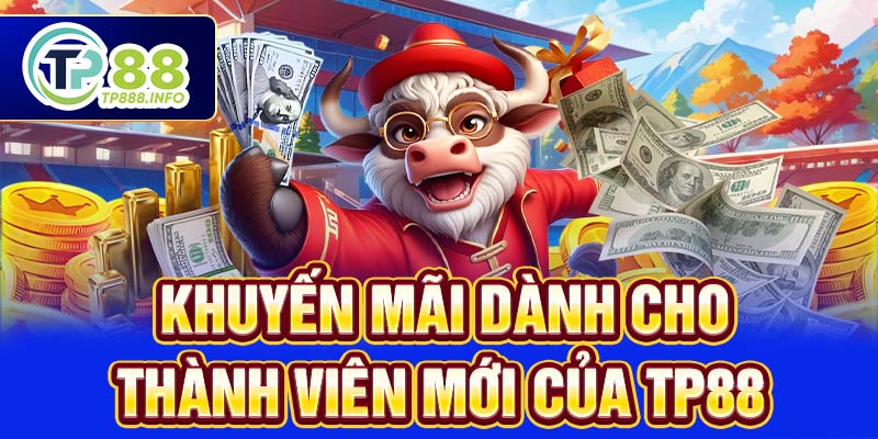 Khuyến mãi dành cho thành viên mới của TP88