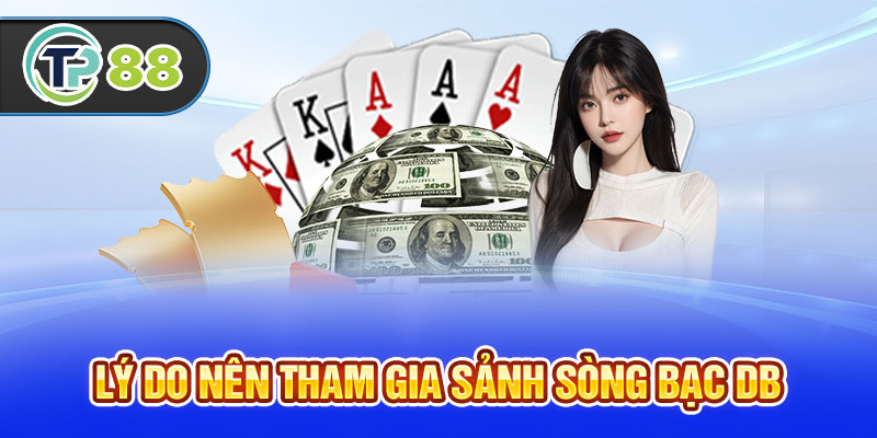 Lý do nên tham gia sảnh sòng bạc DB